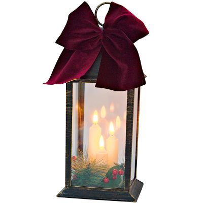 LANTERN ADVENT LANTERN LED 30CM 3 CANDLES
