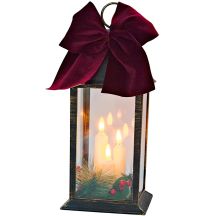 LANTERN ADVENT LANTERN LED 30CM 3 CANDLES