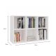 5. MALAX MINI SHELVING 2X3 WHITE