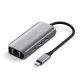 8. Satechi 4-In-1 USB-C Hub - hub for USB-C mobile devices (3x USB-C 3.2 gen2 10Gbps, 2.5 Gigabit Ethernet) (space gray)