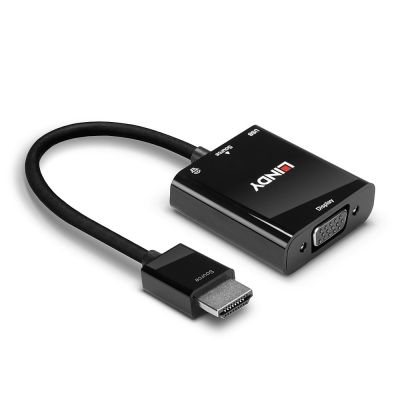 4. LINDY Converter HDMI auf VGA and Audio 1080p ohne Scaling