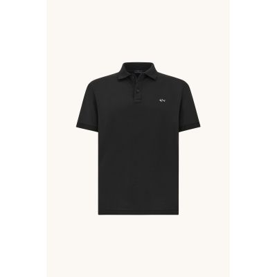 4. Paul&Shark men's cotton polo shirt black 99311001-11 – elegant and durable