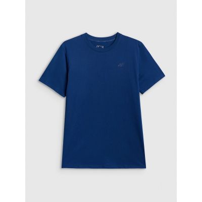 5. Men's regular plain T-shirt 4F 4FRSS26TTSHM4261-30S