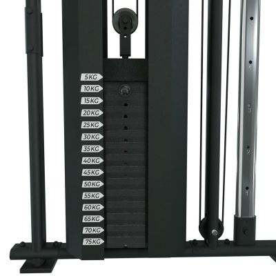 8. VIRTUFIT CC100 CABLE CROSSOVER - DOUBLE ADJUSTABLE PULLEY - FUNCTIONAL TRAINER