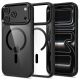 Tech-Protect Magmat Magsafe CC Case for iPhone 17 Pro Max / 18 Pro Max - Transparent Black
