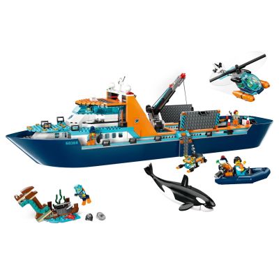 15. LEGO City 60368 Arctic Explorer Boat