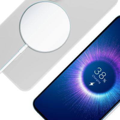 13. 3mk Smoke MagCase for Samsung Galaxy S25 - white-transparent