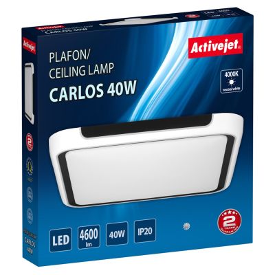 5. Activejet AJE-CARLOS 40W LED ceiling lamp