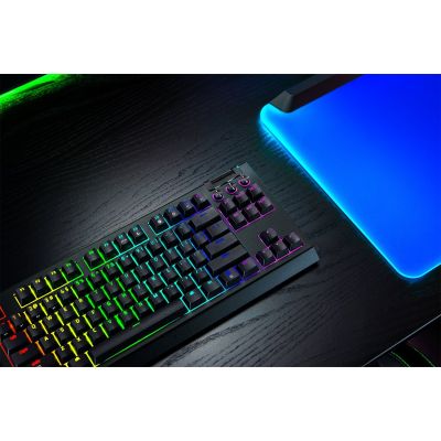 3. Razer BlackWidow V4 Tenkeyless HyperSpeed Gaming Keyboard USB + RF Wireless + Bluetooth QWERTY American International Black