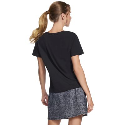 3. Skechers Signature V-Neck Tee TP167-BLK Black L