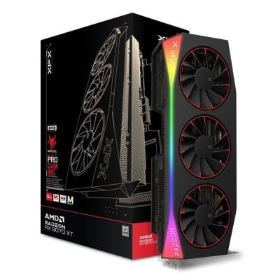 10. graphics card XFX Mercury RX 9070XT MAG AIR OC 16GB