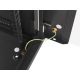 8. Lanberg WF01-6618-10B rack cabinet (18U; 901mm / 600mm / 600 mm; wall-mounted; Glass; 19''; black)