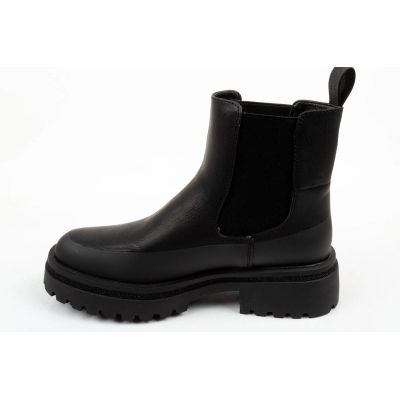 3. GAP women's Louise shoes black ankle boots fashionable slip-on