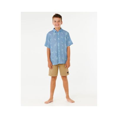 3. RIP CURL Eternal Shred Ss Shirt-Boy blue