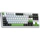 2. gasket F87 Thunder Black GrayWoodV3 switch RGB AULA keyboard