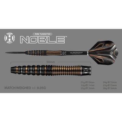 15. Harrows Noble 90% Steeltip Darts HS-TNK-00001389