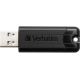5. Verbatim PinStripe USB Flash Drive 128GB USB Type-A 3.2 Gen 1 (3.1 Gen 1) Black