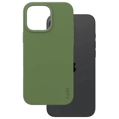 2. CARE by PanzerGlass Fashion Case MagSafe for iPhone 16 Pro Max - Green