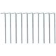 3. TENT PEGS 23CM SET OF 10 METAL REDCLIFFS