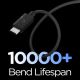 3. Spigen Essential EB6015CC USB-C Cable 60W 150 cm - Black
