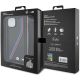 7. BMW M Edition Carbon Tricolor Lines & Strap case for iPhone 15 / 14 / 13 - black