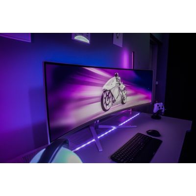 123. Philips Evnia 8000 49M2C8900/00 computer monitor 124.2 cm (48.9") 5120 x 1440 px Dual QHD QDOLED White