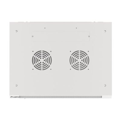 9. Lanberg WF01-6418-10S 18U Rack Wall-Mounted Cabinet Gray