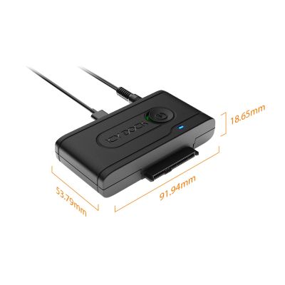 10. Icy Dock EZ-Adapter Ex MB931U-1VB R1 USB 3.2 Gen 2 (3.1 Gen 2) Type-C Black