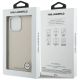 8. Karl Lagerfeld FW Stamped Karl MagSafe Case for iPhone 16 Pro - Beige