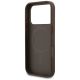 7. Guess 4G Small Classic Logo MagSafe Case for iPhone 17 Pro / 18 Pro - Brown
