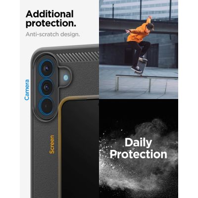 14. Spigen Rugged Armor Case for Samsung Galaxy A57 5G - Black