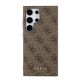 3. Guess 4G Metal Gold Logo case for Samsung Galaxy S24 Ultra - brown