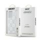 8. DKNY Liquid Glitter Multilogo case for iPhone 15 Pro - white