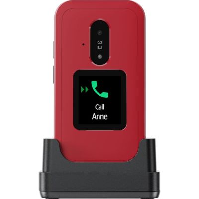5. Doro Leva E30 7.11 cm (2.8") 142.7 g Red, White Functional phone