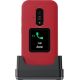 5. Doro Leva E30 7.11 cm (2.8") 142.7 g Red, White Functional phone