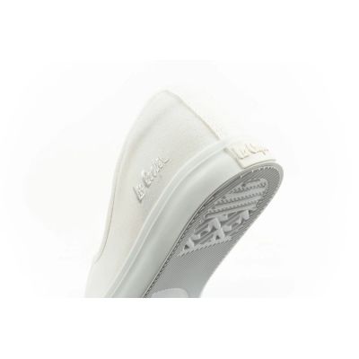 7. Lee Cooper shoes women's sneakers sporty white slip-on ballet flats