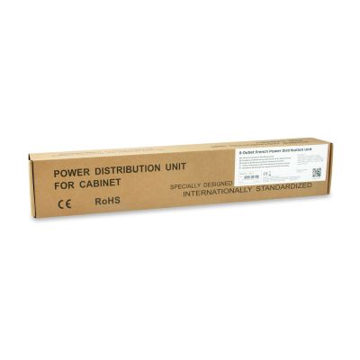 2. Equip 333313 PDU 8-way power distribution unit 1U Black, Silver