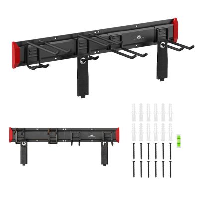 9. MACLEAN WALL-MOUNTED STEEL TOOL ORGANIZER, MAX LOAD 136KG, WIDTH 816MM MC-178