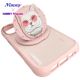 15. Nimmy Glasses Cool Cat MagSafe Case for iPhone 16 - Pink