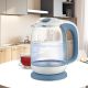 2. Electric glass kettle 1.7l 2200W MR-056-BLUE MAESTRO