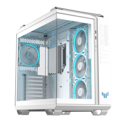 21. Asus TUF GAMING GT502 HORIZON TG ARGB WHITE PC Case