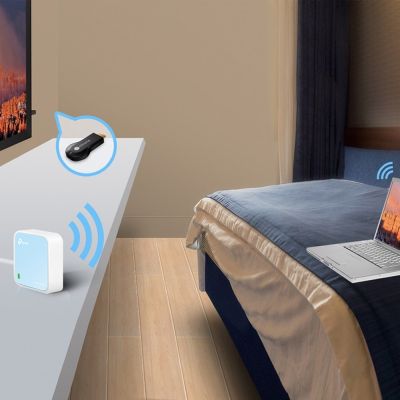 6. TP-LINK TL-WR802N router (ADSL2+, xDSL; 2.4 GHz)