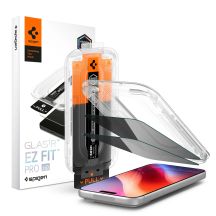 Spigen Glas.tR EZ Fit Pro HD AC 2-Pack Privacy Tempered Glass for iPhone 18 Pro