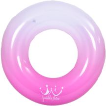 RAINBOW SWIMMING RING 90CM 35100 PINK