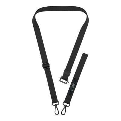 4. Tech-Protect C65 Rope Crossbody Leash - Black