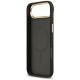 7. Guess Grained Strass Logo MagSafe case for iPhone Air - black