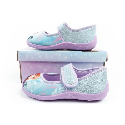 10. Leomil Frozen children's shoes ballerina slippers slippers with velcro