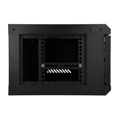 4. Extralink LITE 4U 530X400 WALL-MOUNTED RACKMOUNT CABINET BLACK Freestanding/Wall/Floor Rack Black