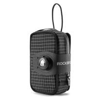 Rockbros P010 multifunctional saddle bag with bottle holder - black