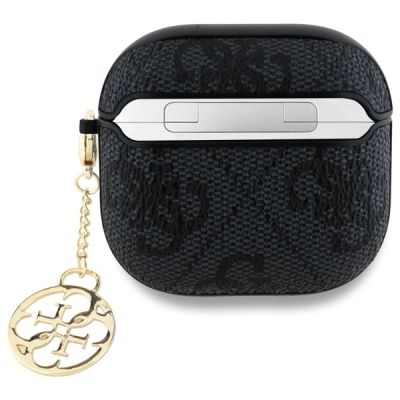 2. Guess GUA4G4GSMK AirPods 4 cover black/black 4G Charm Collection